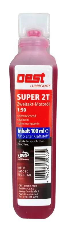 Abverkauf Oest Zweitakt-Motoröl Super 2T