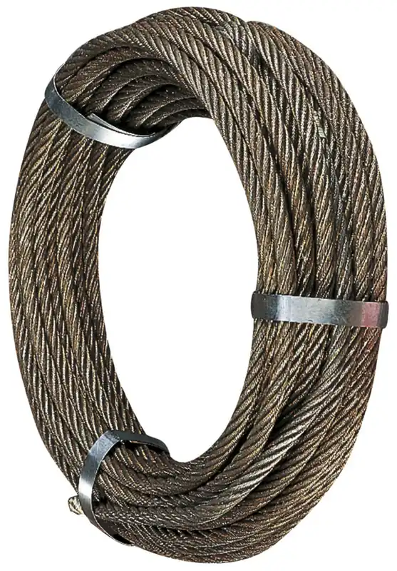 Stahl-Windenseil 6 x 19 WC, 14 mm, 12,6 t Geprüft