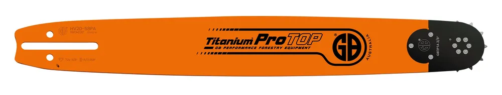 Must-Have GB Führungsschiene Titanium ProTOP 3/8", 1,5 mm, 50 cm
