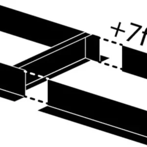 Nur Heute Frontier Sägewerksverlängerung 210 cm für OS 27