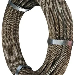 Ausverkauf Stahl-Windenseil 6 x 19 WC, 8 mm, 4,1 t