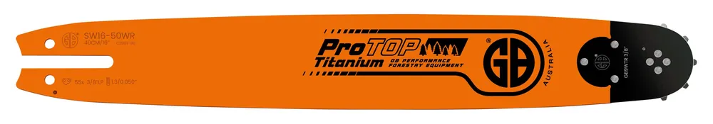 Preisreduziert GB Führungsschiene Titanium ProTOP 3/8"LP, 1,3 mm, 40 cm