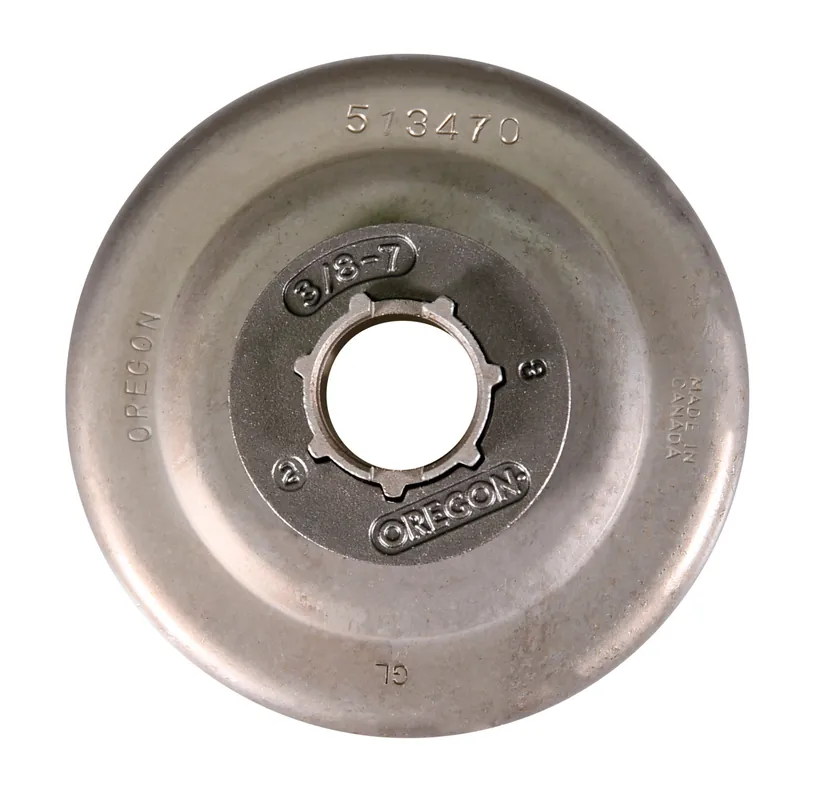 Oregon Ringkettenrad 3/8", 7 Zähne, Nabengröße klein Expressversand