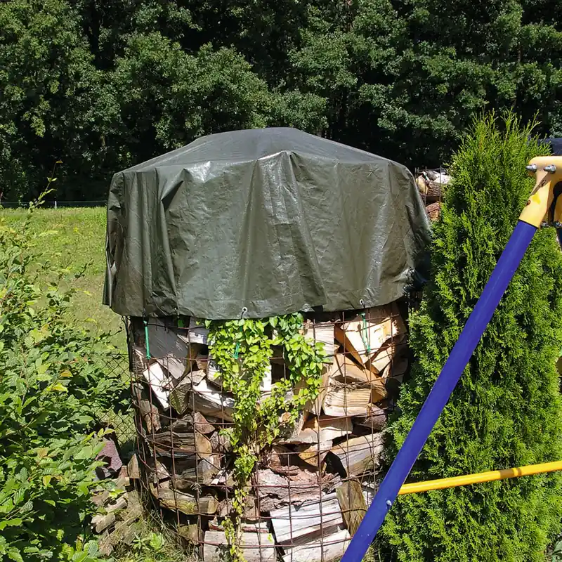 Top-Preis Nordforest Runde Holzabdeckplane