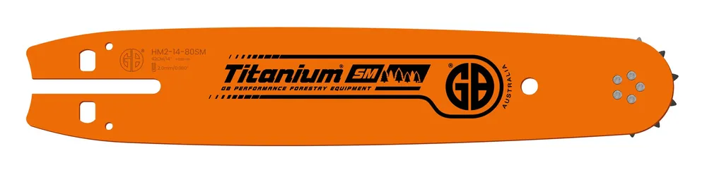 GB Harvesterschiene Titanium Neu Im Sortiment
