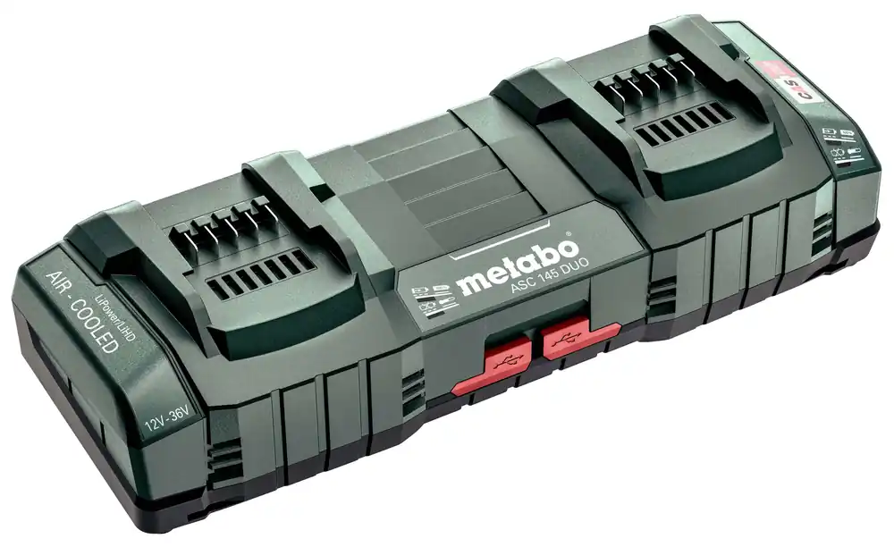 Metabo Doppel-Schnellladegerät ASC 145 Duo Neue Kollektion