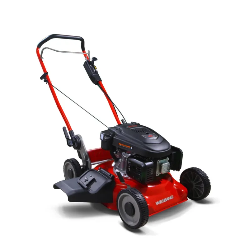Neu Weibang Benzin-Rasenmäher WB 456 HC 2-1 - 45 cm Mulchen + Seitenauswurf