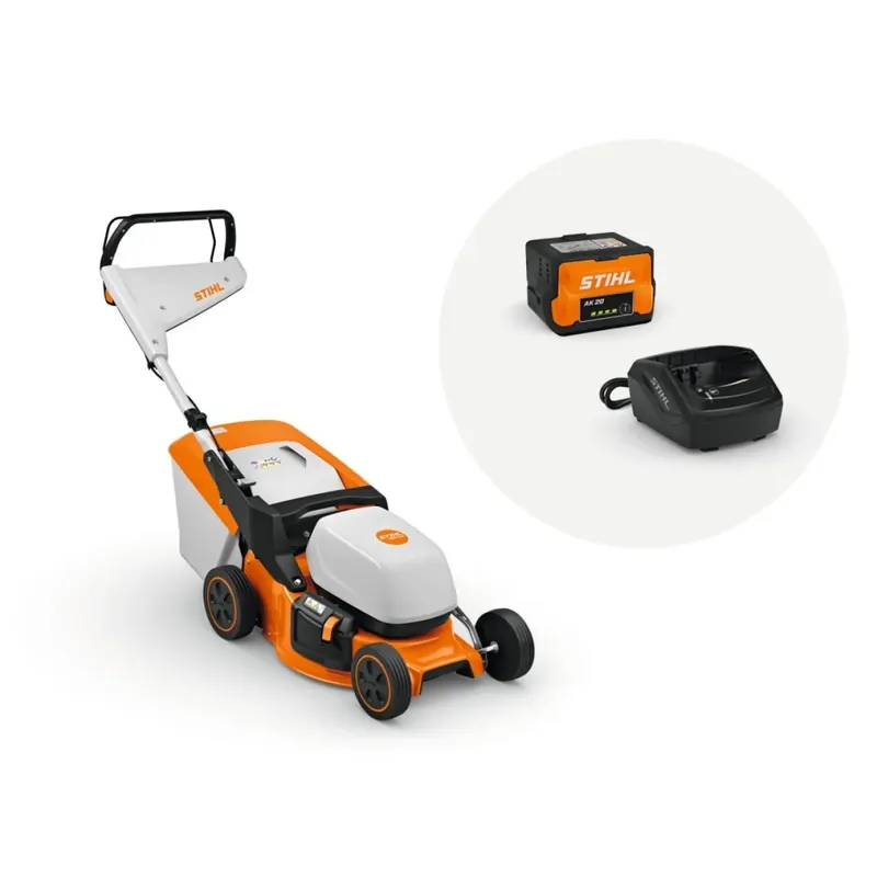 Begrenztes Angebot Stihl Akku-Rasenmäher RMA 243 Set - inkl. Akku AK 20 und Ladegerät AL 101