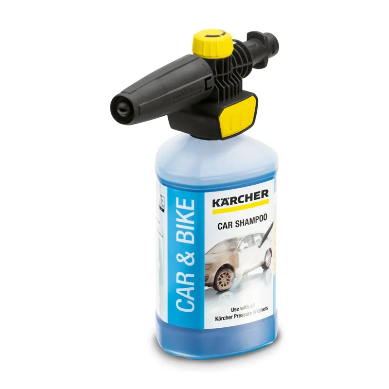 Geprüft Kärcher FJ 10 C Schaumdüse Connect ‘n‘ Clean im Set mit Autoshampoo 3-in-1, 1l