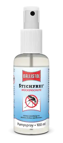 Neuheit BALLISTOL Stichfrei®Mückenschutz Pump-Spray Öl, 100ml