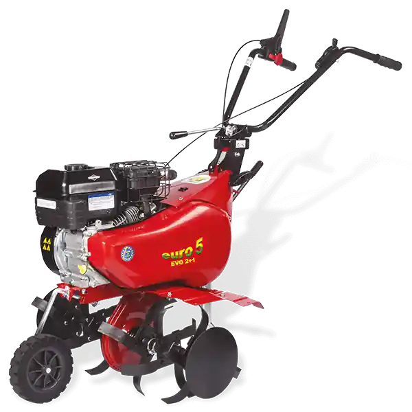 Mega-Angebot eurosystems Motorhacke Euro 5 EVO 2V+1R (Honda) - mit Hacksatz