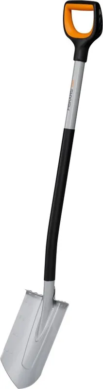 Neuheit Fiskars Gärtnerspaten spitz Xact