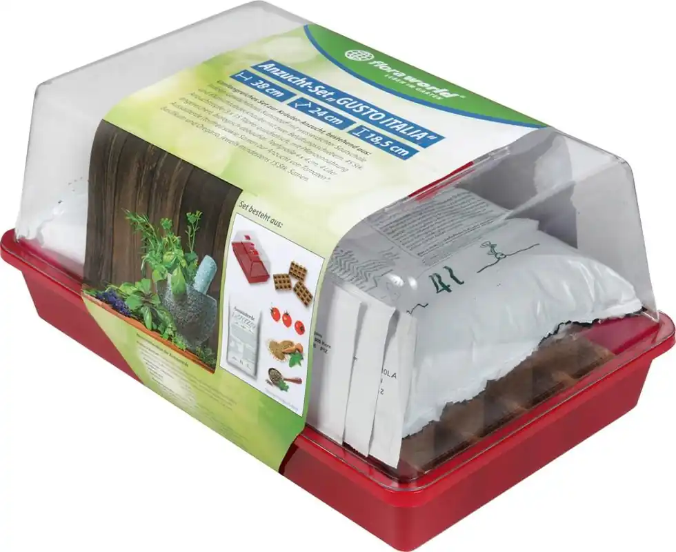 Markenprodukt floraworld Anzucht-Set "GUSTO ITALIA" comfort