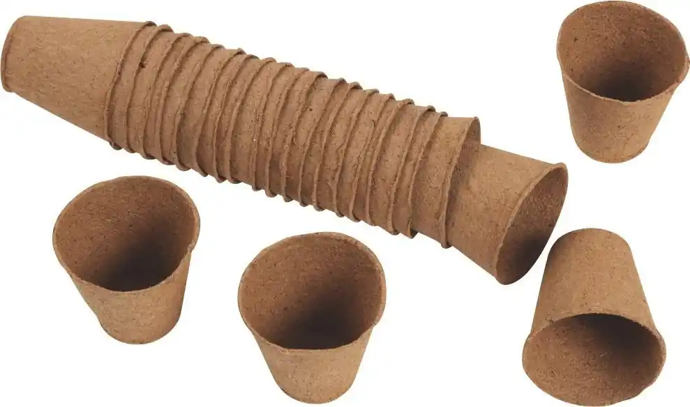 floraworld Anzuchttöpfe 6cm 24 Stk. Rund Wochenendangebot
