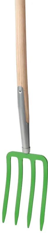 Angebot floraworld Spatengabel 180mm 4 Zinken mit Stiel