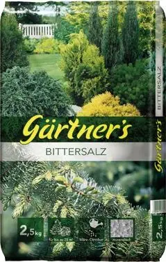 Gärtner‘s Bittersalz 2,5 kg Wochenendangebot