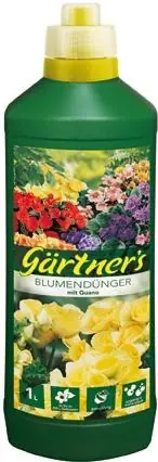 Gärtner‘s Blumendünger mit Guano, 1 l Preis Gesenkt