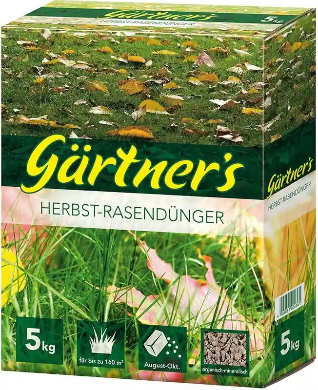 Gärtner‘s Herbst Rasendünger 5 kg Preis Gesenkt