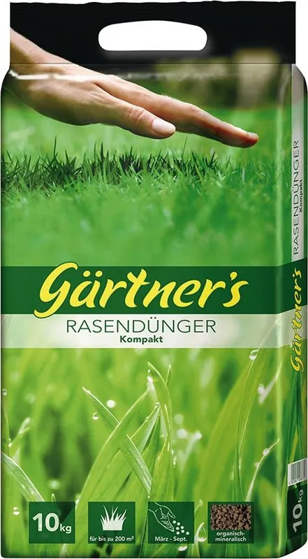 Top-Seller Gärtner‘s Rasendünger Kompakt 10 kgfür 200 qm