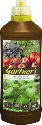Gärtner‘s Bio Dünger für Kräuter + Tomaten, 1 l Aktuell