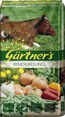 Beliebt Gärtner‘s Rinderdung gekörnt, 12,5 kg