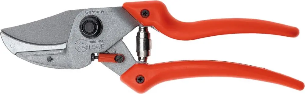 Saisonangebot ORIGINAL LÖWE Amboss-Schere, Kinge gebogen,Griffw.verstellb.