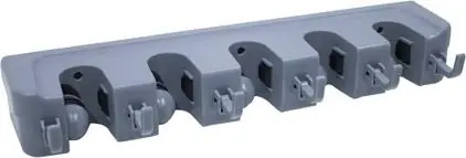 Meistverkauft Universal Gerätehalter 5 Halter, 6 Haken