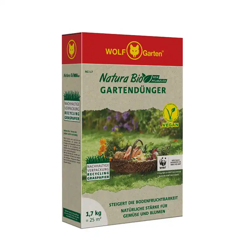 Markenware WOLF-Garten Bio Gartendünger NG 1,7