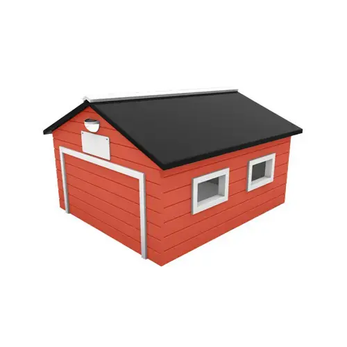 AM Robots Mähroboter-Garage mit autom. Toröffner "My Robot Home Compact", red & white Sale