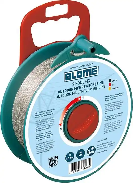 Blome Wäscheleine Spoolfix 60 m lang Abverkauf
