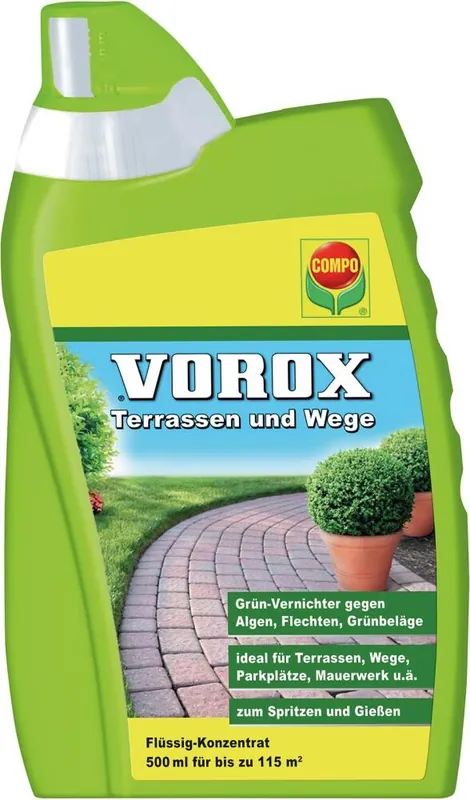 COMPO Terrassen und Wege Konzentrat 500 ml COMPO VOROX Markenprodukt