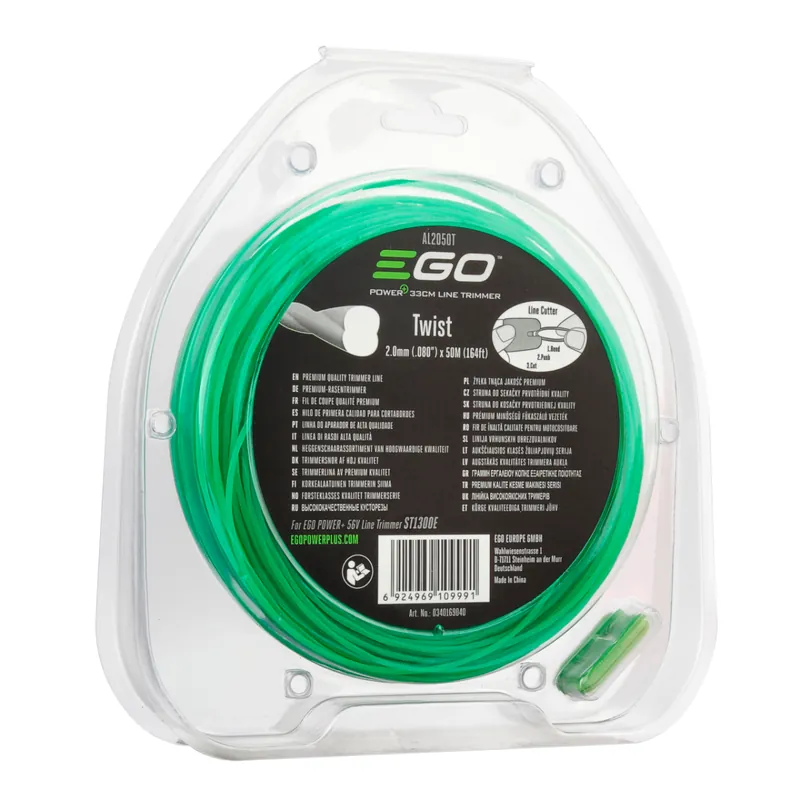 EGO 2,0mm gedrehter Faden AL2050T, 50m Kracherpreis