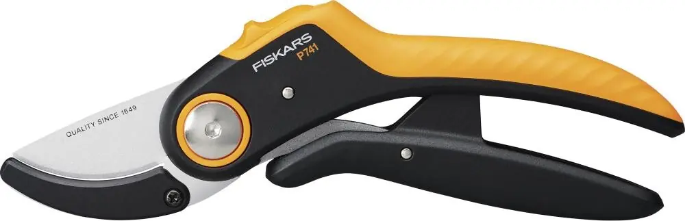 Wochenendangebot Fiskars Amboss Gartenschere (P741) Plus PowerLever