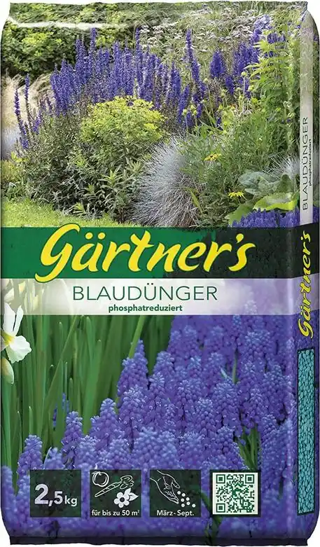Top-Preis Gärtner‘s Blaudünger 2,5 kg 12+12+17+2 Beutel phospatreduziert Gärtners