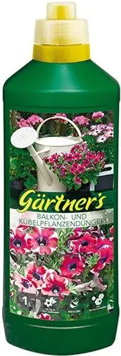 Gärtner‘s Balkon- u. Kübelpflanzen-Dünger, 1l Heißes Angebot