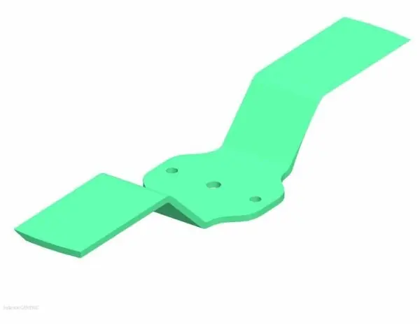Finale Aktion Herkules Messer Ø 8 4-Fach gebogen links, 110cm