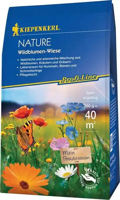 Sonderangebot Kiepenkerl Wildblumen-Wiese 250 gr. Profi-Line Nature