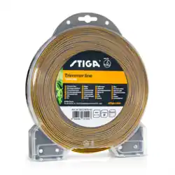Kracherpreis STIGA Trimmerfaden rund getigert 2,7 mm