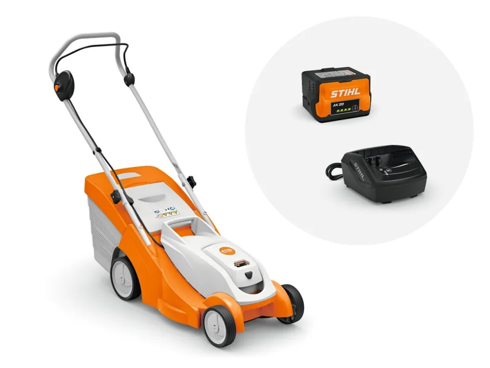 STIHL Akku-Rasenmäher RMA 239 - mit Akku AK 20 & Ladegerät AL 101 Versand Am Gleichen Tag