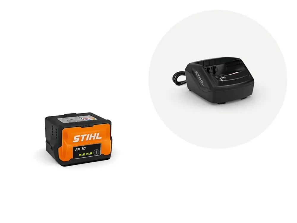 STIHL Starter Set mit Akku AK 30 S und Ladegerät AL 101 Zertifiziert