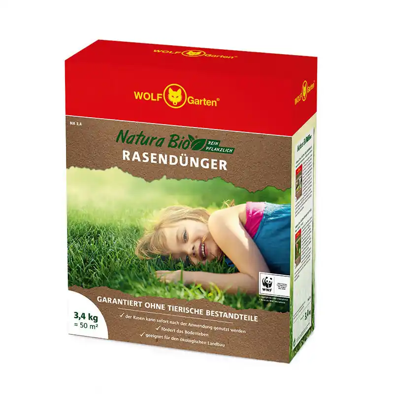 Highlight WOLF-Garten Bio Rasendünger NR 3,4