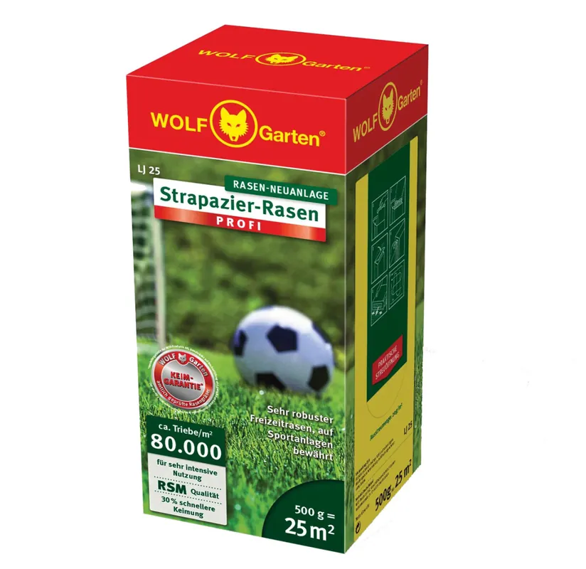 Schnäppchen WOLF-Garten Strapazier-Rasen "Profi" LJ 25, 0,5 kg