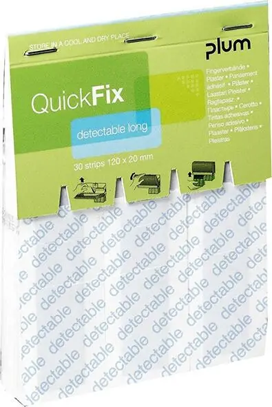 Plum Nachfüllpackung QuickFix long, 30 Pflaster., blau Beliebt