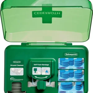 Orkla Wound Care Dispenser blueErste Hilfe Spender CEDERROTH Nur Für Kurze Zeit