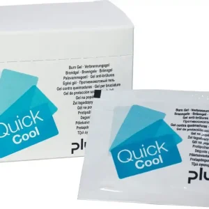 Finale Aktion Plum Verbrennungsgel QuickCoolBox mit 18 Sachets