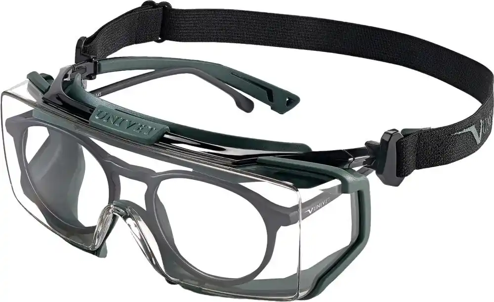 Top-Preis Univet Bügelbrille 5X2 Hybridfunktion mit Kopfband antikrazt, antibeschlag