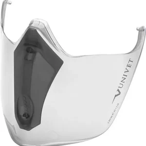 Nur Für Kurze Zeit Univet Visier für Vollsichtbrille 6X3 schwarz