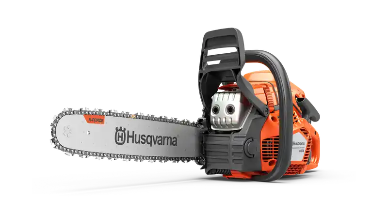 Sichere Zahlung Husqvarna Benzin-Kettensäge 445S, Schienenlänge 38 cm