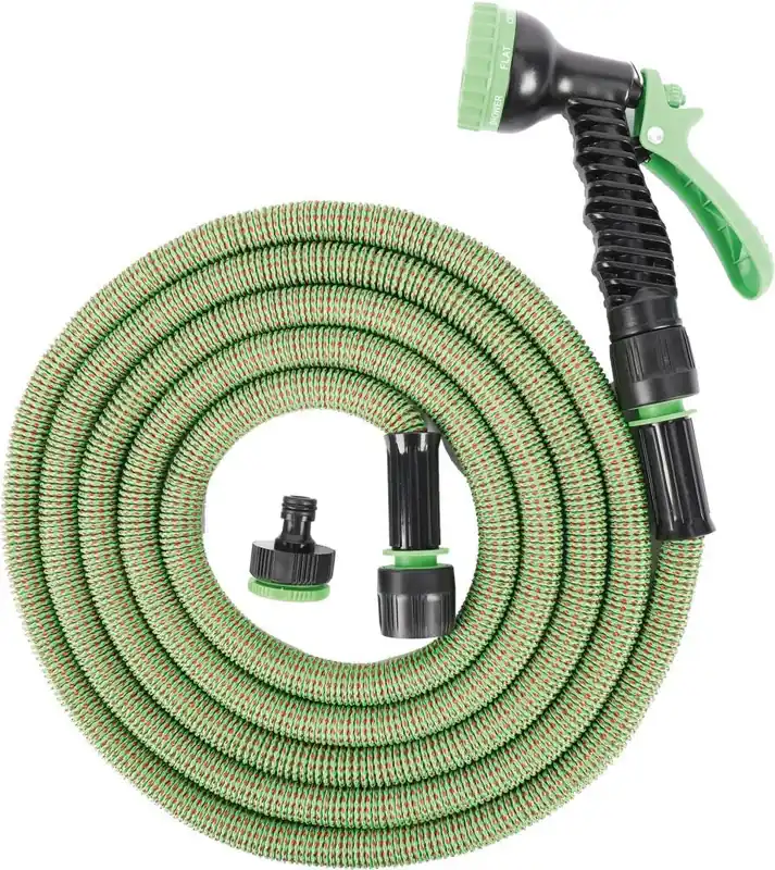floraworld Gartenschlauch verl. bis 10m Classic Inkl. Armaturen-Set Kunststoff Garantierte Lieferung