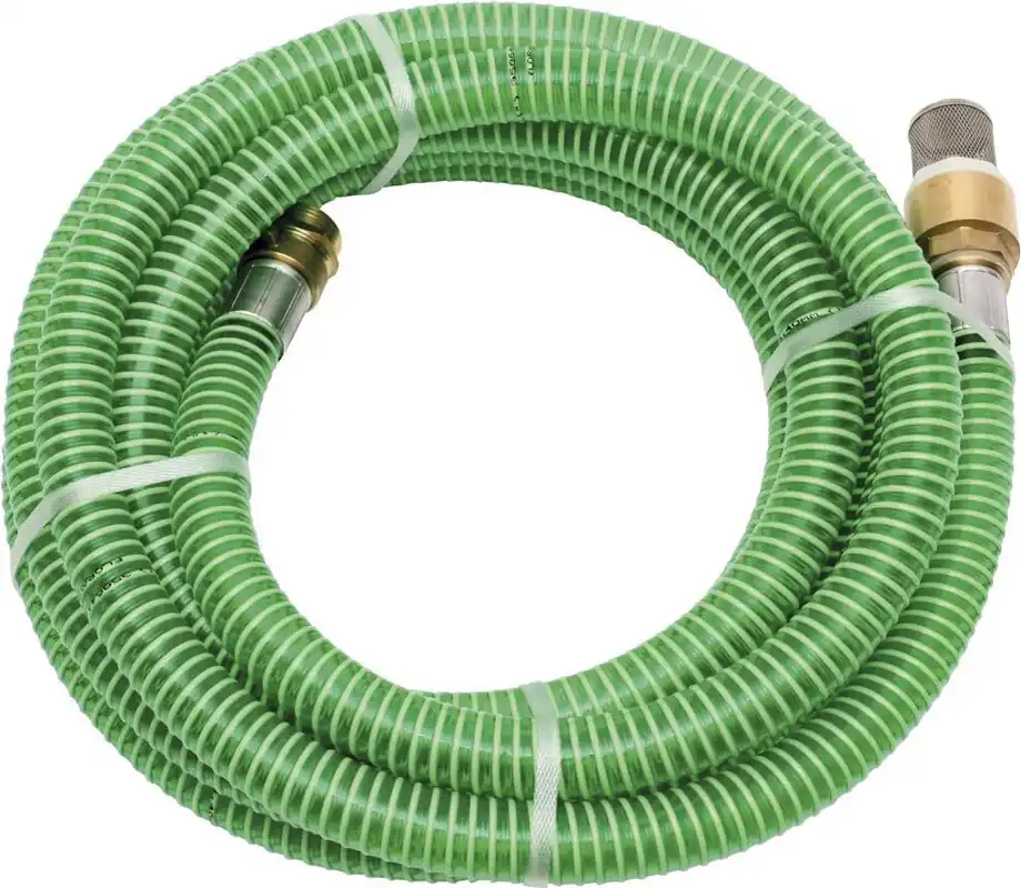 floraworld Schlauchgarnitur 7m,1" Messing-Armatur,grün Bestpreis